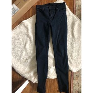 J Brand Dark Wash High Rise Jeans